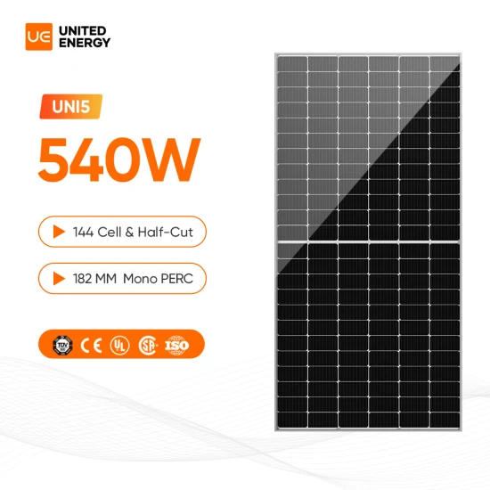 Двусторонняя солнечная панель с двойным стеклом Mono Perc 540W 545W 550W PV модуль Цена производителя в Китае